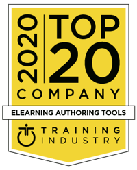 2020 Training Industry Top 20 eLearning Authoring Tools Company