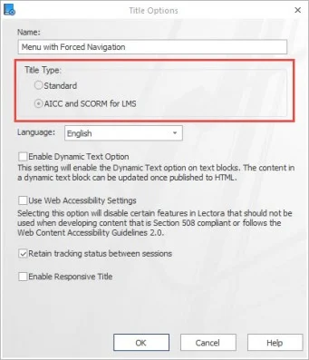 SCORM File Type