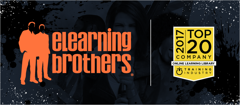 eLearning Brothers Named Top 20 Learning Library by Training Industry