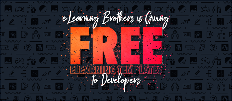 eLearning Brothers is Giving Free eLearning Templates to Developers_Blog Header 800x350