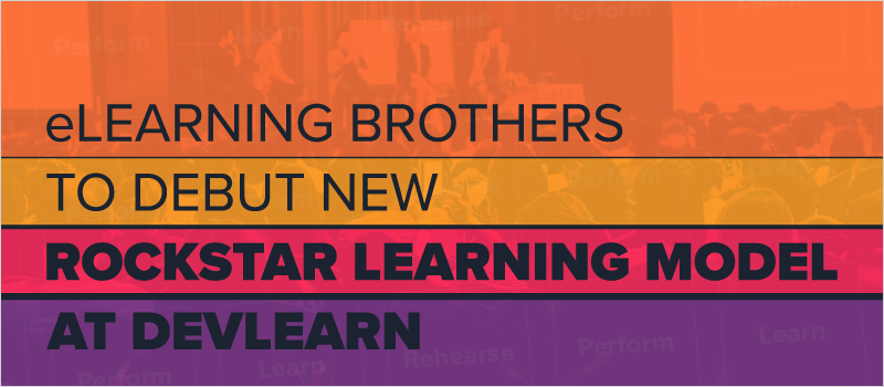 eLearning Brothers to Debut New Rockstar Learning Model at DevLearn_Blog Header 800x350