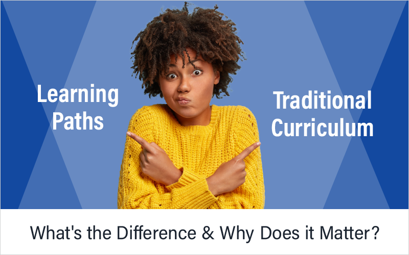 Learning Paths vs. Traditional Curriculum: What's the Difference & Why Does  it Matter?