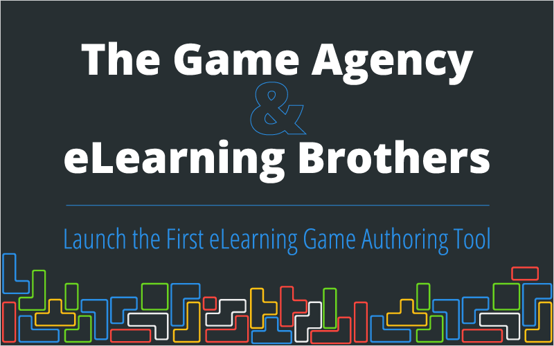 The Game Agency & eLearning Brothers Launch the first eLearning Game Authoring Tool_Blog Featured Image 800x500