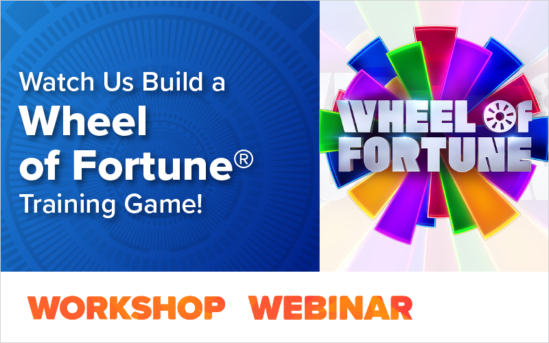 Watch Us Build a Wheel of Fortune® Training Game