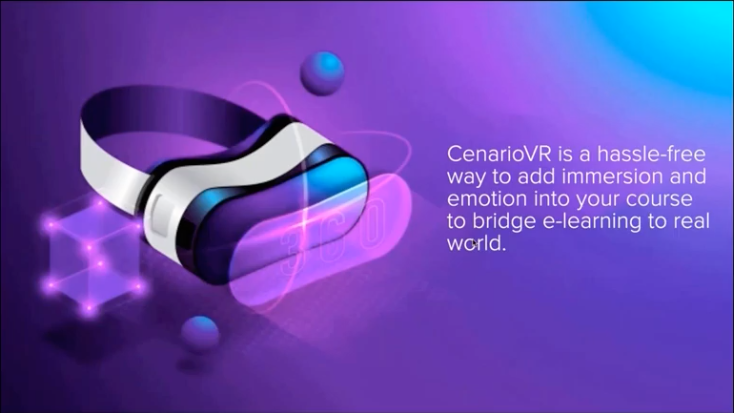 CenarioVR is a hassle-free way to add immersion and emotion into your course.