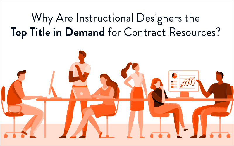 Why Are Instructional Designers the Top Title in Demand for Contract Resources?