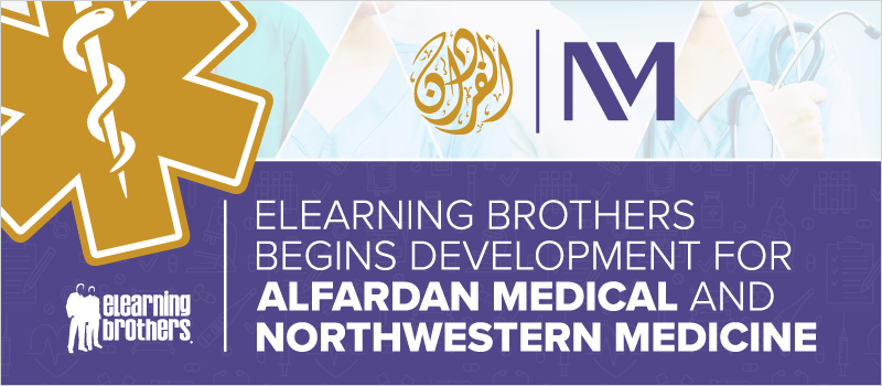 eLearning Brothers Begins Development for Alfardan Medical and Northwestern Medicine_Blog Header 800x350