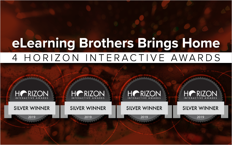 eLearning brothers Brings Home 4 Horizon Interactive Awards
