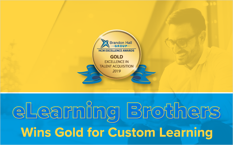 eLearning Brothers Wins Gold for Custom Training_Blog Featured Image 800x500